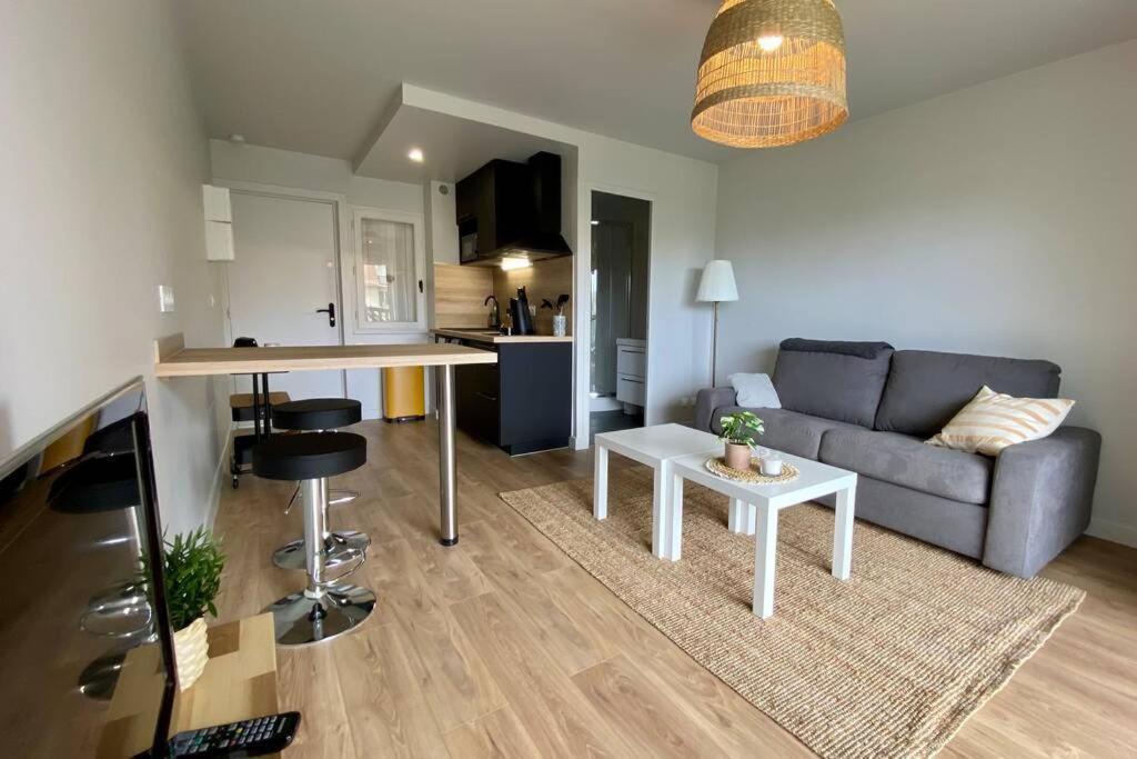 Coeur De Cabourg- Joli Studio Avec Terrasse - Apartment ภายนอก รูปภาพ